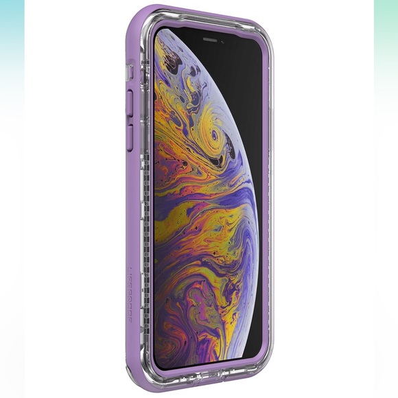 LifeProof NËXT Series Case for iPhone XR Purple/Clear - Picture 3 of 12
